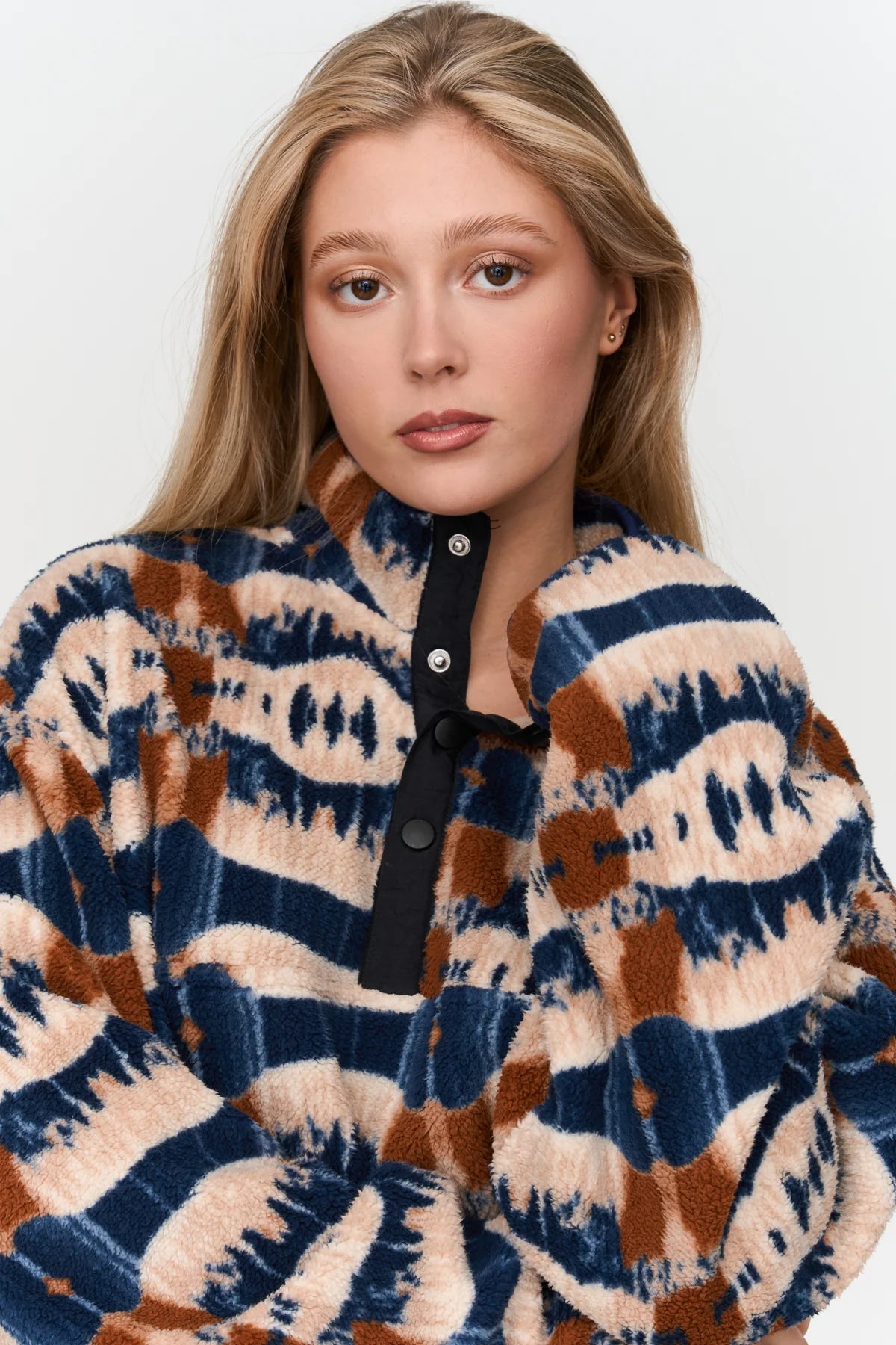 FLEECE PULLY - BEIGE