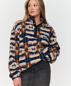 FLEECE PULLY - BEIGE
