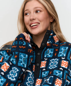 FLEECE PULLY - BLUE
