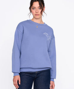 DACHSHUND SWEATSHIRT - BLUE