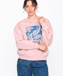 RISE HIGH SWEATSHIRT - PINK