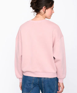 RISE HIGH SWEATSHIRT - PINK