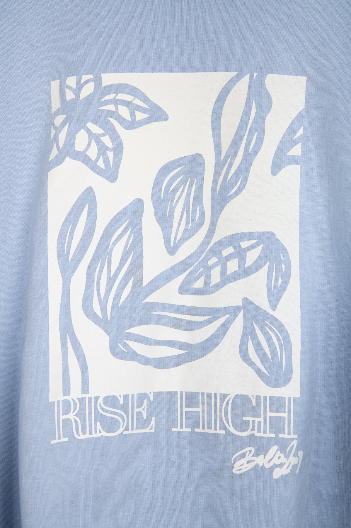 RISE HIGH SWEATSHIRT - BLUE