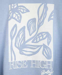RISE HIGH SWEATSHIRT - BLUE