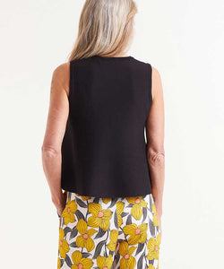 COMPAÑÍA FANTÁSTICA | FLOWER ILLUSTRATION PANTS - YELLOW
