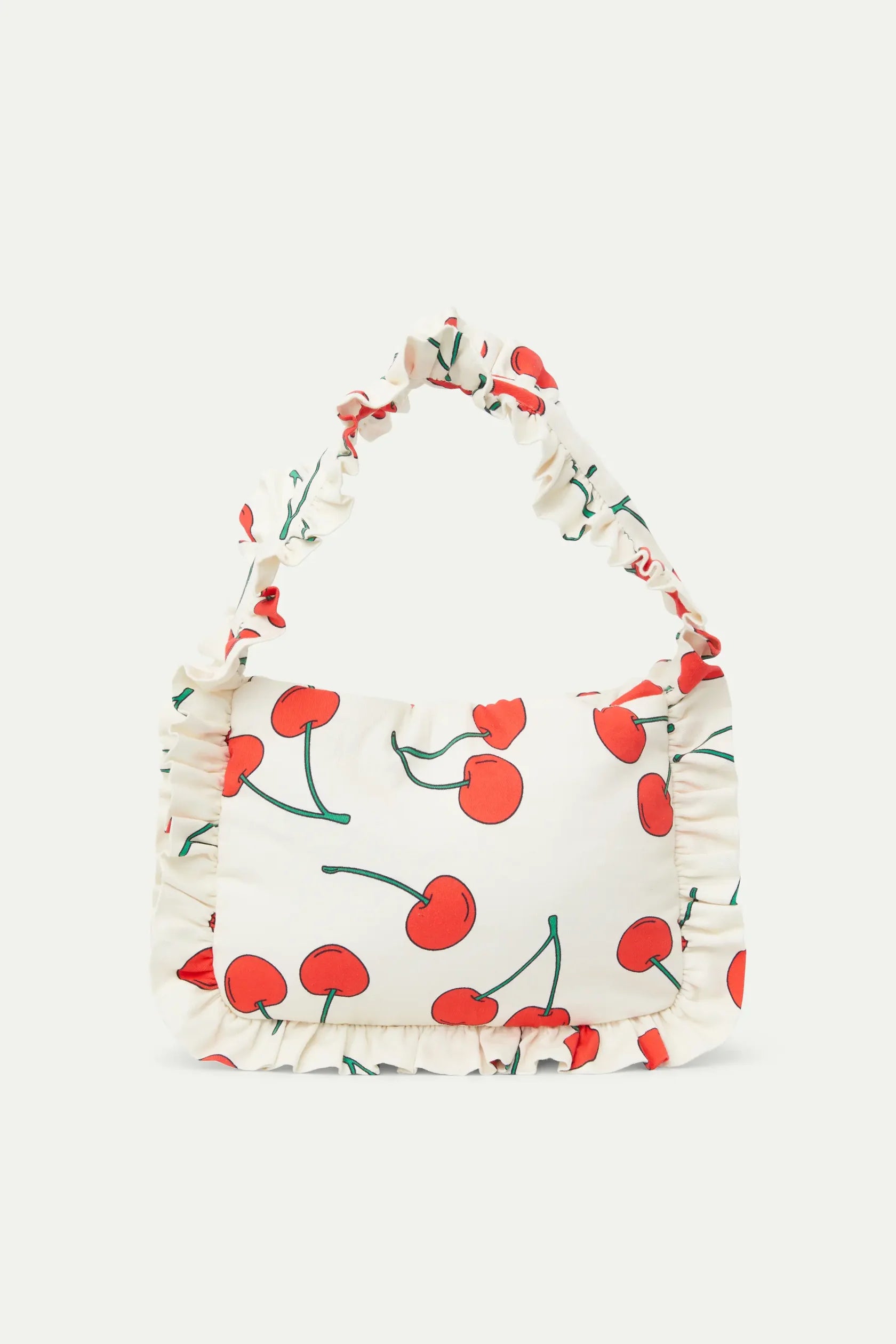 COMPAÑÍA FANTÁSTICA | HANDBAG CHERRY - WHITE
