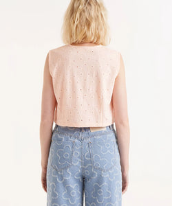 COMPAÑÍA FANTÁSTICA | DENIM FLOWER JEANS - BLUE