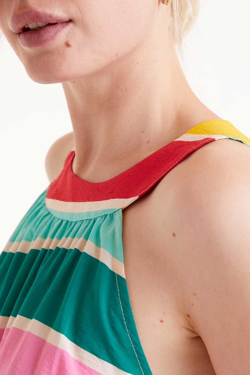 COMPAÑÍA FANTÁSTICA | LOLLYPOP MAXI DRESS - MULTICOLOUR