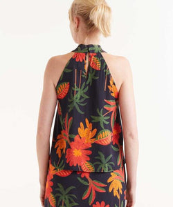COMPAÑÍA FANTÁSTICA | FAMARA FLORAL TOP - ORANGE