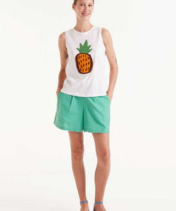 COMPAÑÍA FANTÁSTICA | BUTTON SHORTS - GREEN