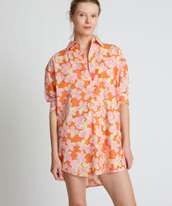 COMPAÑÍA FANTÁSTICA | FLOWER POWER BLOUSE - ORANGE