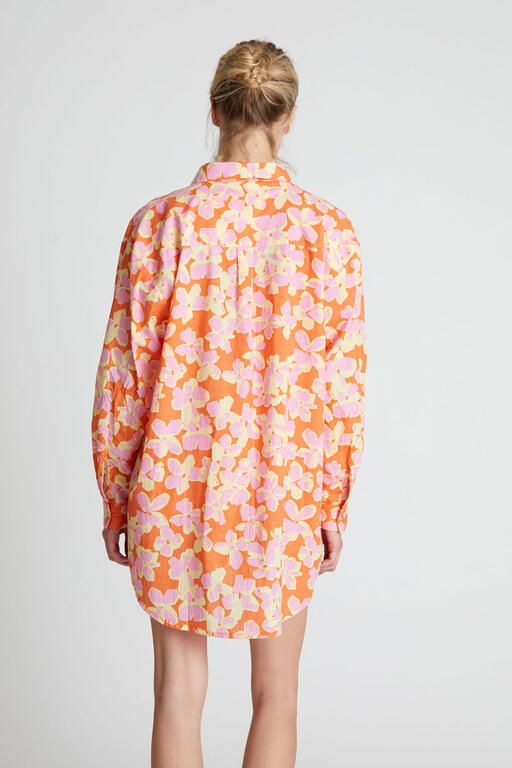 COMPAÑÍA FANTÁSTICA | FLOWER POWER BLOUSE - ORANGE