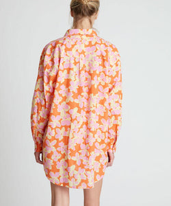 COMPAÑÍA FANTÁSTICA | FLOWER POWER BLOUSE - ORANGE