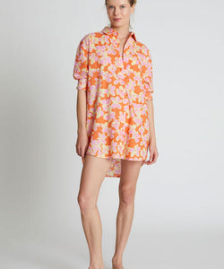 COMPAÑÍA FANTÁSTICA | FLOWER POWER BLOUSE - ORANGE