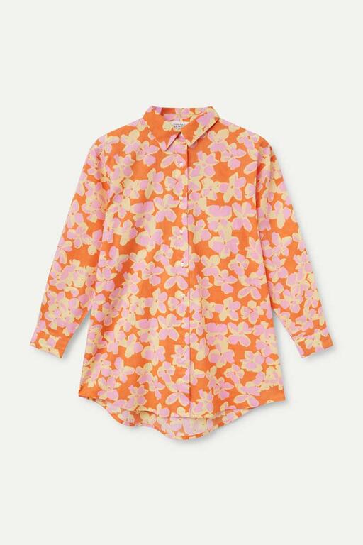 COMPAÑÍA FANTÁSTICA | FLOWER POWER BLOUSE - ORANGE