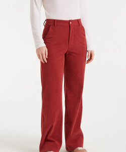 COMPAÑÍA FANTÁSTICA | RIBCORD TROUSERS - BROWN