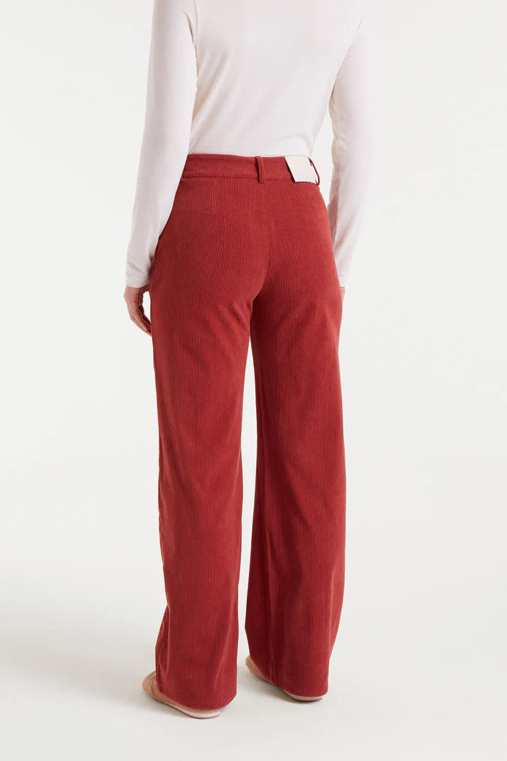COMPAÑÍA FANTÁSTICA | RIBCORD TROUSERS - BROWN