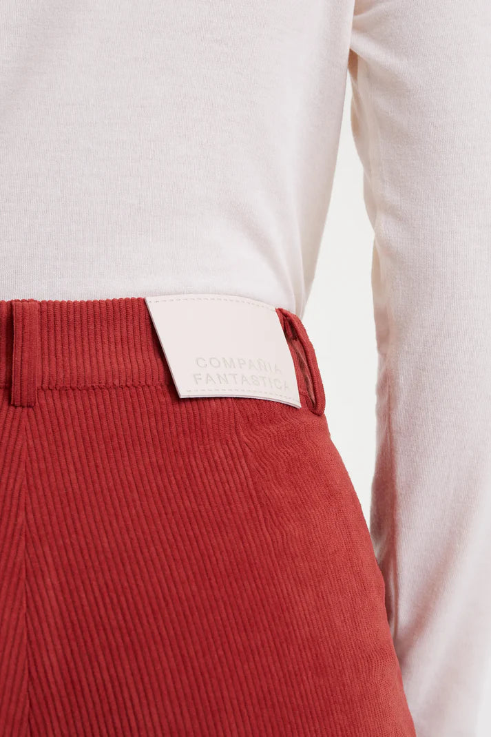 COMPAÑÍA FANTÁSTICA | RIBCORD TROUSERS - BROWN