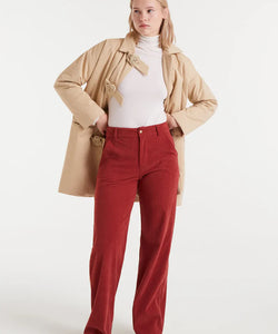 COMPAÑÍA FANTÁSTICA | RIBCORD TROUSERS - BROWN