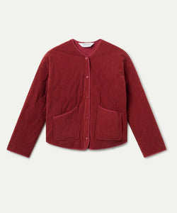 COMPAÑÍA FANTÁSTICA | RIBCORD QUILTED JACKET - BROWN