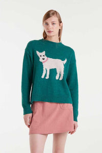 COMPAÑÍA FANTÁSTICA | SCHNAUZER PULLOVER - GREEN