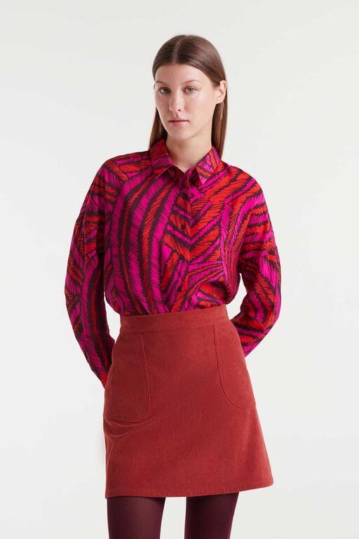 COMPAÑÍA FANTÁSTICA | FEATHER BLOUSE - PINK