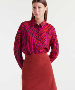 COMPAÑÍA FANTÁSTICA | FEATHER BLOUSE - PINK