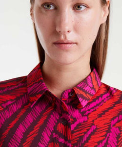 COMPAÑÍA FANTÁSTICA | FEATHER BLOUSE - PINK