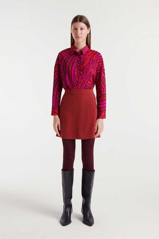 COMPAÑÍA FANTÁSTICA | FEATHER BLOUSE - PINK