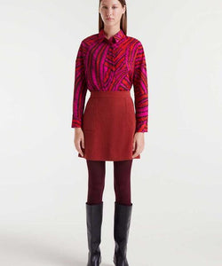 COMPAÑÍA FANTÁSTICA | FEATHER BLOUSE - PINK