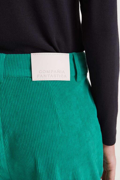 COMPAÑÍA FANTÁSTICA | RIBCORD TROUSERS - GREEN