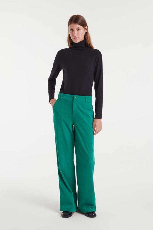 COMPAÑÍA FANTÁSTICA | RIBCORD TROUSERS - GREEN