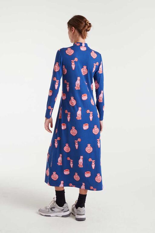 COMPAÑÍA FANTÁSTICA | PORCELAIN MAXI DRESS - BLUE