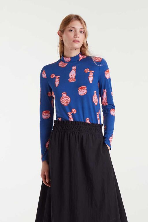 COMPAÑÍA FANTÁSTICA | PORCELAIN LS TOP - BLUE