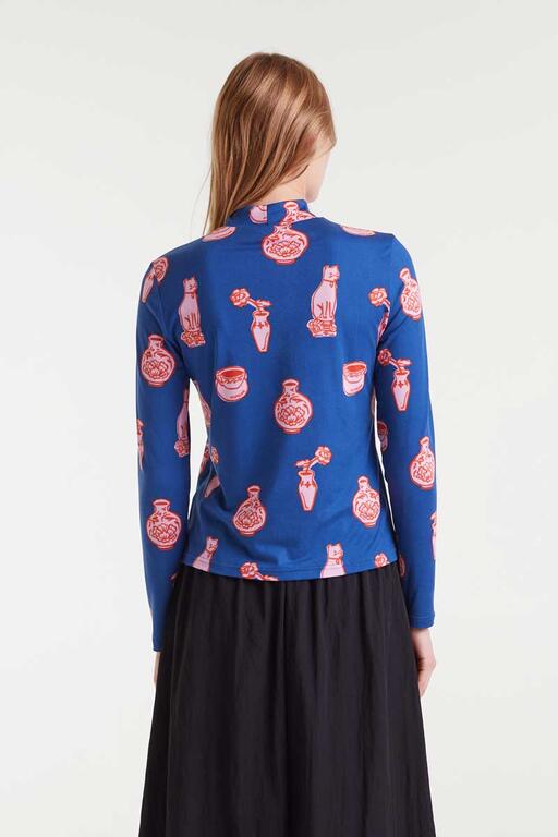 COMPAÑÍA FANTÁSTICA | PORCELAIN LS TOP - BLUE