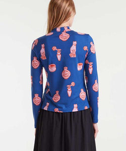 COMPAÑÍA FANTÁSTICA | PORCELAIN LS TOP - BLUE