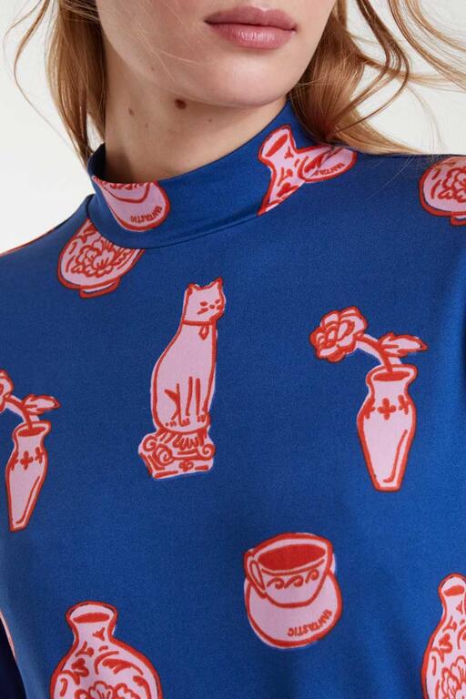 COMPAÑÍA FANTÁSTICA | PORCELAIN LS TOP - BLUE