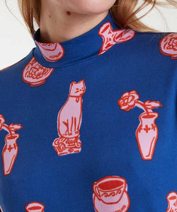 COMPAÑÍA FANTÁSTICA | PORCELAIN LS TOP - BLUE
