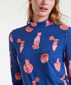 COMPAÑÍA FANTÁSTICA | PORCELAIN LS TOP - BLUE