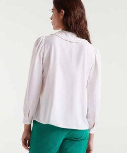 COMPAÑÍA FANTÁSTICA | CIRCUS HEARTS BLOUSE - WHITE