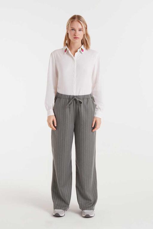 COMPAÑÍA FANTÁSTICA | CRYSTAL CLEAR BLOUSE - WHITE