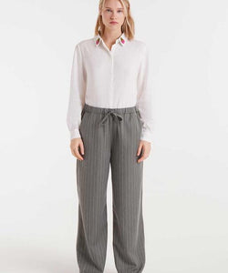 COMPAÑÍA FANTÁSTICA | CRYSTAL CLEAR BLOUSE - WHITE