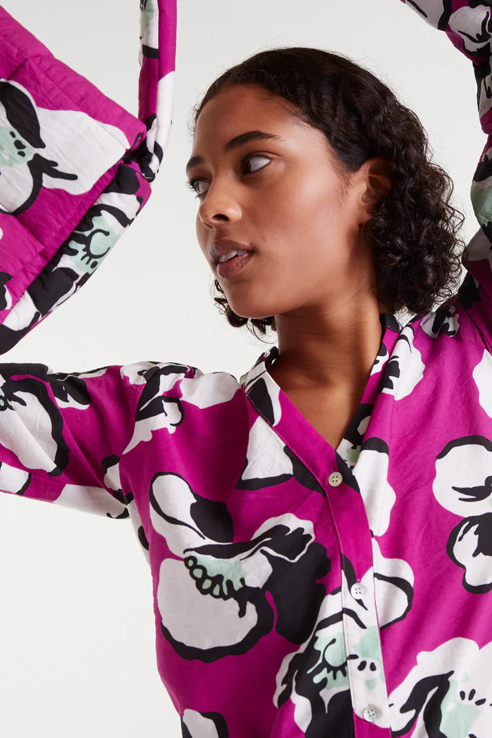 COMPAÑÍA FANTÁSTICA | PANSY BLOUSE - MAGENTA
