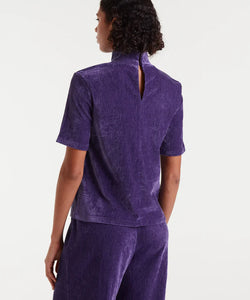 COMPAÑÍA FANTÁSTICA | VELVET COMFY TOP - VIOLET