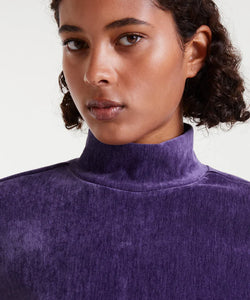 COMPAÑÍA FANTÁSTICA | VELVET COMFY TOP - VIOLET