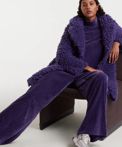 COMPAÑÍA FANTÁSTICA | VELVET COMFY TOP - VIOLET