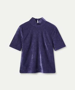 COMPAÑÍA FANTÁSTICA | VELVET COMFY TOP - VIOLET