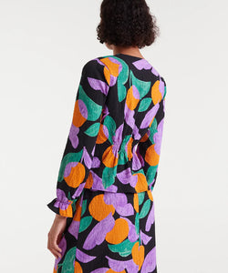 COMPAÑÍA FANTÁSTICA | APRICOT LS WRAP TOP - VIOLET