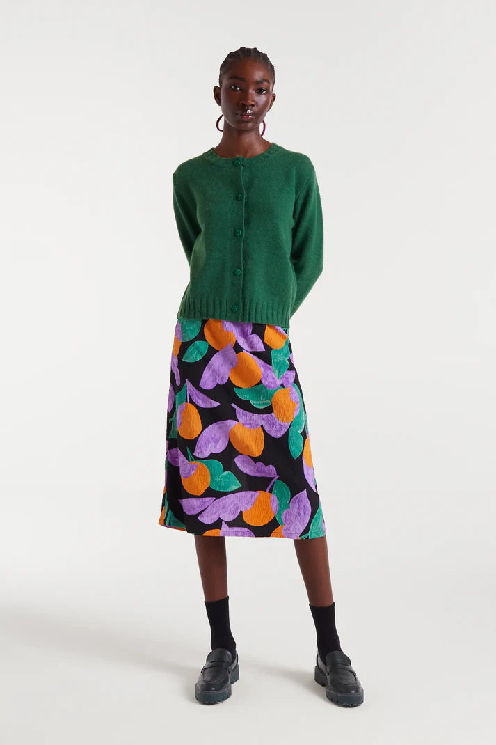COMPAÑÍA FANTÁSTICA | APRICOT MIDI SKIRT - VIOLET