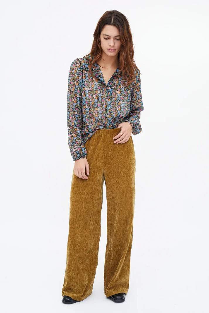 COMPAÑÍA FANTÁSTICA | FLOWER POTPOURRI BLOUSE - MULTI
